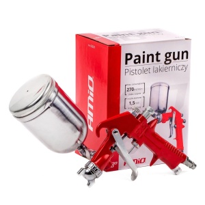 Pistol de vopsit/pulverizat cu rezervor de 400ml, PT-11 - Img 6