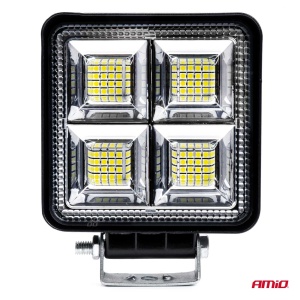 Proiector LED pentru Off-Road, ATV, SSV, putere 192W, culoare 6500K, tensiune 9-36V, dimensiuni 110 x 110 x 35 mm - Img 3