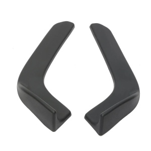 Set 2 buc. aripioare Racing, prelungire bara tuning din plastic culoare neagra - Img 7