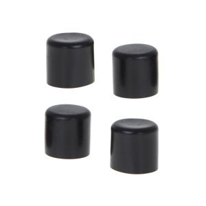 Set 4 buc. protectii anti-zgarieturi picioare scaun, diametru 22mm, culoare neagra - Img 3