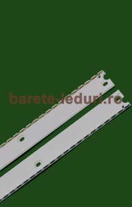 Set barete led tv Samsung 55" UE55KU / UE55MU - 2 barete subtiri cu 66 de leduri model V6ER_550SMA_LED66_R2, V6ER_550SMB_LED66_R2 - Img 5
