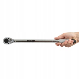 Set cheie dinamometrica din otel/crom, 1/2 inch, reglabila 28-210 Nm, cu 3 tubulare incluse si manusi - Img 4
