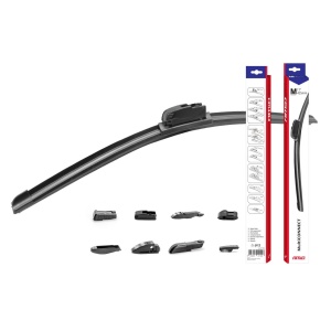 Stergator parbriz FLAT cu 8 adaptoare 22 "(550mm) Multiconnect