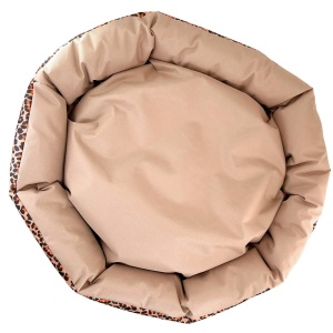 Culcus din material impermeabil pentru caine/pisica, model Animal Print, 77 cm - Img 3