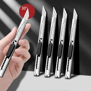 Cutit - cutter metalic standard de 9mm, varf la 30 grade - Img 1