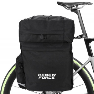 Geanta Dubla de transport pentru biciclete, impermeabila, capacitate 60l, dimensiuni: 44 x 44 x 20 cm - Img 1