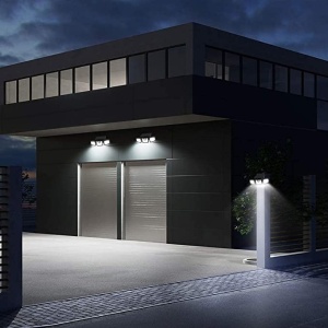 Lampa Solara LED, reglabila, model TRIO, cu senzor crepuscular si senzor de miscare - Img 4