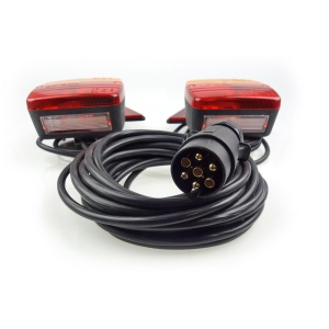 Lampi spate cu magnet pentru remorca 02095 - Img 3