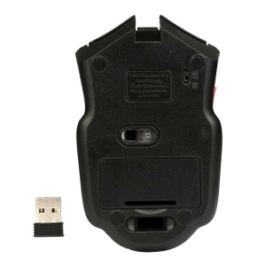 Mouse Optic Gaming Wireless, 1600 DPI, culoare Gold - Img 5