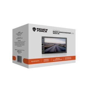 Player Video Auto, dimensiune 2DIN, TouchScreen de 7 inch, 4 x 50W, model WDS-30 cu Bluetooth, Handsfree, Radio, MP3, WMA, MP4, AUX, Card, Telecomanda, Functie Camera Marsarier - Img 3