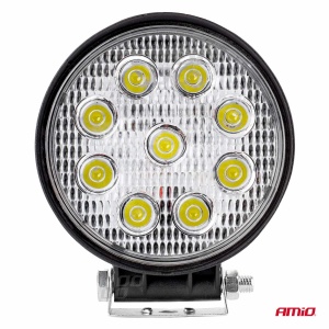 Proiector LED pentru Off-Road, ATV, SSV, culoare 6500K, LED FLOOD, 27W, tensiune 9 - 36V, diametru Ø110 mm - Img 4
