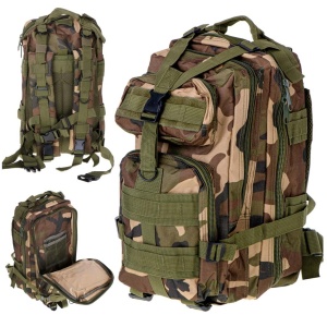 Rucsac Tactic Militar, culoare CAMO, capacitate 25l - Img 1