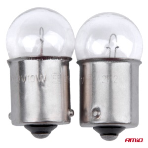 Set 2 becuri cu halogen, soclu R10W, BA15s, alimentare 12V - Img 3