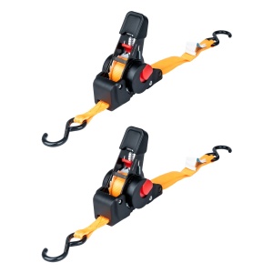 Set 2 x Chingi de asigurare marfa cu retractare automata, 200kg, dimensiune 18mm x 2m, model S-TYPE, AVX-AM03323 - Img 1
