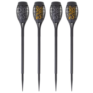 Set 4 lampi solare de gradina tip "Torta" cu 12 LED-uri - Img 6