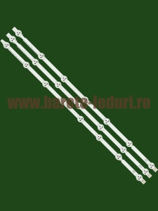 Set barete LED LG 32 inch - 2 barete x 7 leduri + 1 bareta x 8 leduri- ROW2.1 Rev0.09 6916L-1295A, 6916L-1296A, 6916L-1204A, 6916L-1426A - 6916L-1107A + 6916L-1108A