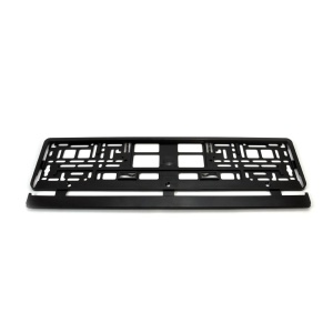 Suport numar inmatriculare negru 52.3 x 11cm - Img 2