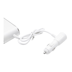 Adaptor bricheta auto tripla 12/24V, iluminata LED, cu intrerupator individual si 1 port USB, 5V, 2.1A - Img 5