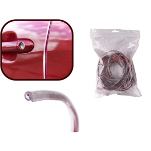 Banda de protectie muchii caroserie, culoare Transparent, lungime 5m - Img 3