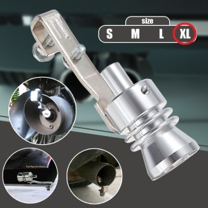 Fluier din aluminiu pentru toba marime XL, compatibil cu motoare peste 2400 cc - Img 1