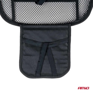 Husa scaun auto cu bile de masaj, suport lombar si tetiera, dimensiuni 125 x 52 cm, culoare Neagra - Img 8