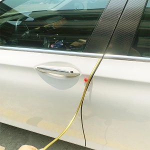 Rola Ornament autoadeziv, 4mm x 15m, culoare Crom GOLD - Img 2