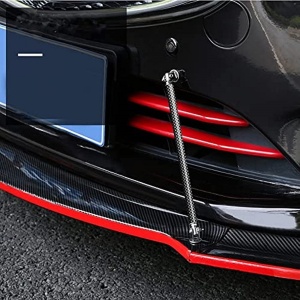 Set 2 Tije din Aluminiu reglabile pentru Consolidare Spoiler, lungime 10cm, IMITATIE CARBON - Img 3