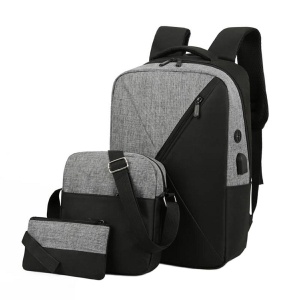 Set calatorie 3in1, Rucsac, Geanta, Plic, AVX-BQ51D - Img 2