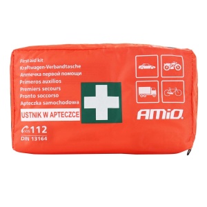 Trusa de prim ajutor auto, 17 piese, DIN 13164 - Img 2