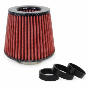 Filtru de aer conic Carbon cu 3 adaptoare - Img 1