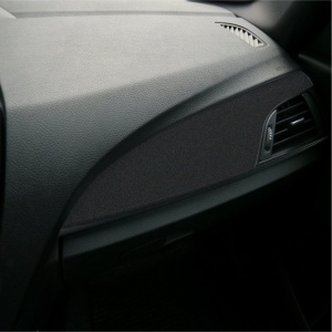 Folie Auto Colantare Trimuri, Model Catifea Negru, 100 x 45cm - Img 1