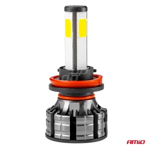 Instalatie LED COB 2Side AMiO, compatibil H9, H9, H11, destinat competitiilor auto sau off-road - Img 2