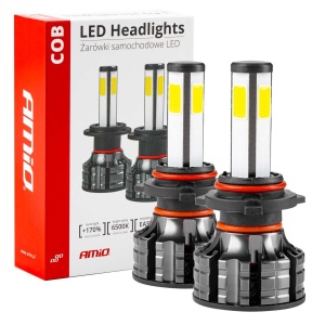 Instalatie LED COB 2Side AMiO, compatibil HB3, destinat competitiilor auto sau off-road - Img 1