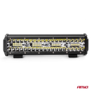 Proiector LED pentru Off-Road, ATV, SSV, culoare 6500K, 6400 lm, tensiune 9 - 36V, dimensiuni 300 x 74 mm - Img 4
