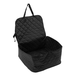 Scaun Auto pentru transport Caine sau Pisica, 50 x 45cm, culoare neagra - Img 2