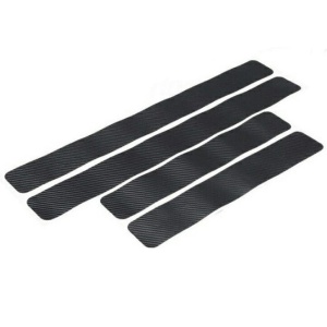 Set 4 bucati protectie praguri Carbon 3D Universal culoare neagra - Img 5
