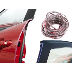 Banda de protectie muchii caroserie, culoare Transparent, lungime 5m - Img 1