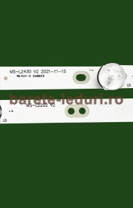 Barete leduri ALLVIEW 32ATC-5000-H 32" inchi - 2 barete x 6 leduri - Img 4
