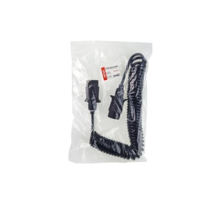 Cablu electric pentru remorca spiralat cu prize 7PIN 12V 6m - Img 3