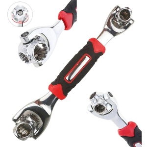 Cheie tubulara universala multifunctionala din metal rezistent, 8-19mm, AVX-AG476B - Img 2