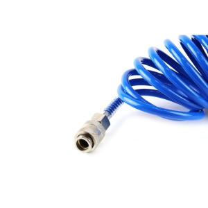 Furtun spiralat pentru aer comprimat din PE, 5 x 8mm, lungime 10m, PT-04 - Img 2