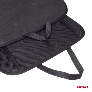 Husa scaun auto cu bile de masaj si suport lombar, dimensiuni 110 x 46 cm, culoare Neagra - Img 4