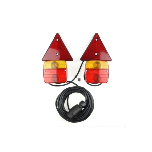 Lampi spate cu magnet pentru remorca 02095 - Img 1