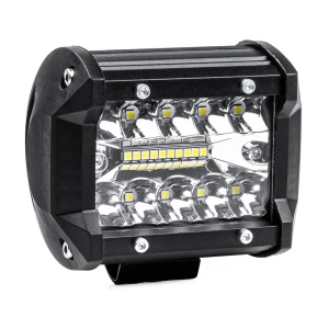 Proiector LED pentru Off-Road, ATV, SSV, putere 60W, culoare 6500K, tensiune 9-36V, dimensiuni 95 x 74 x 55 mm - Img 1