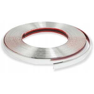 Rola Ornament autoadeziv, 15mm x 15m, culoare Crom SILVER - Img 2