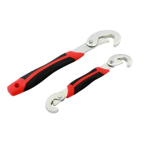 Set 2 chei universale multifunctionale de tip "carlig", din metal rezistent, 9-32mm, AVX-AG476A - Img 1