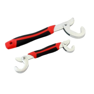 Set 2 chei universale multifunctionale de tip "carlig", din metal rezistent, 9-32mm, AVX-AG476A - Img 2
