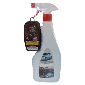 Solutie intretinere, revitalizare si curatare elemente din plastic, 500ml, cu pulverizator si aplicator - Img 2
