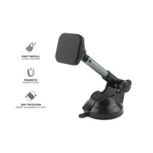 Suport magnetic auto pentru telefon Premium HOLD-14 - Img 2