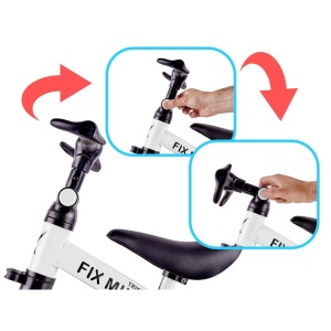 Tricicleta TRIKE FIX MINI, 3in1 adaptabila, culoare Alba - Img 5